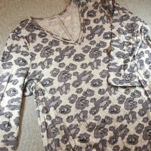 Gray & Black Shark Bite Tunic 22/24